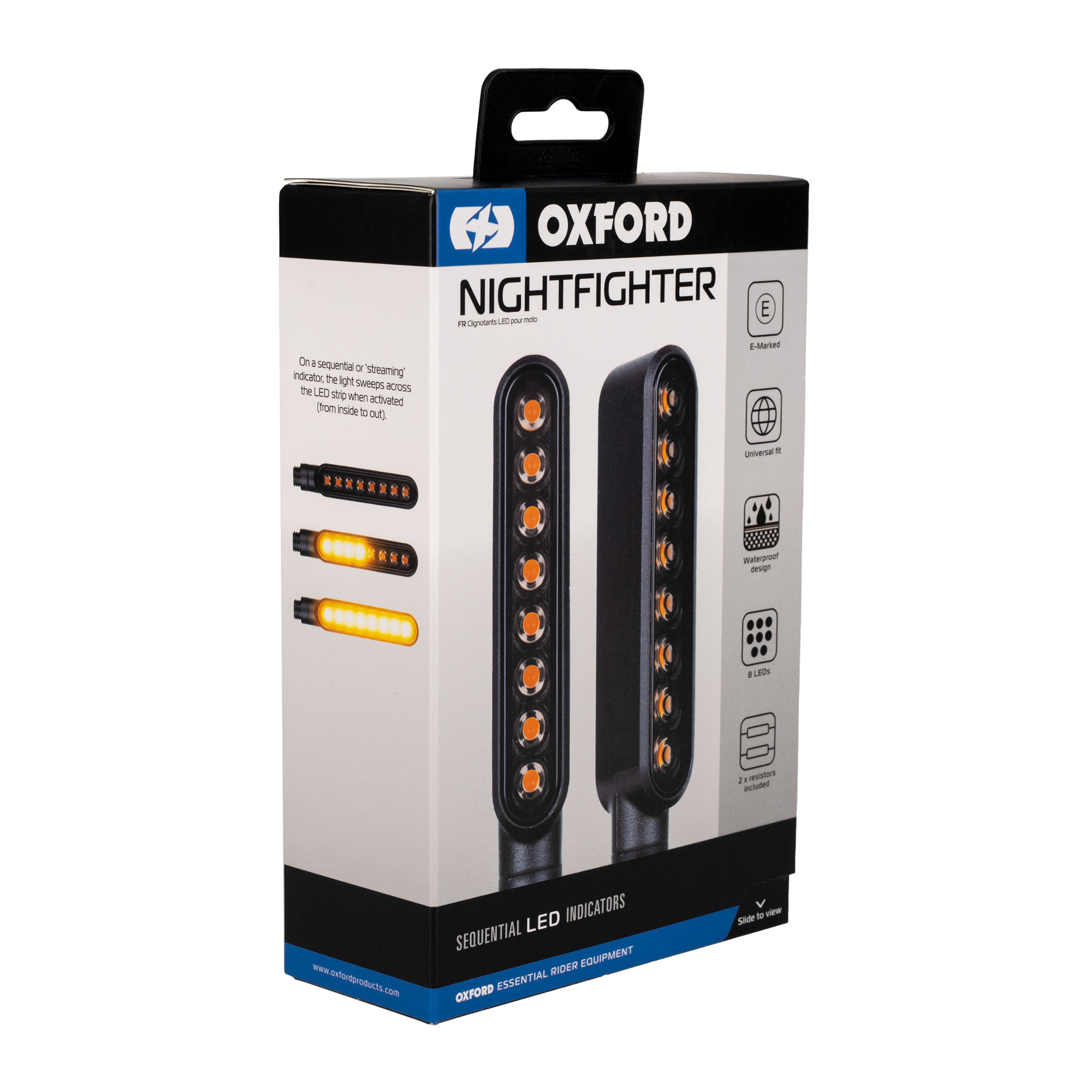 Clignotants Séquentiels NightFighter OXFORD (incl. 2 résistors) - vue 3