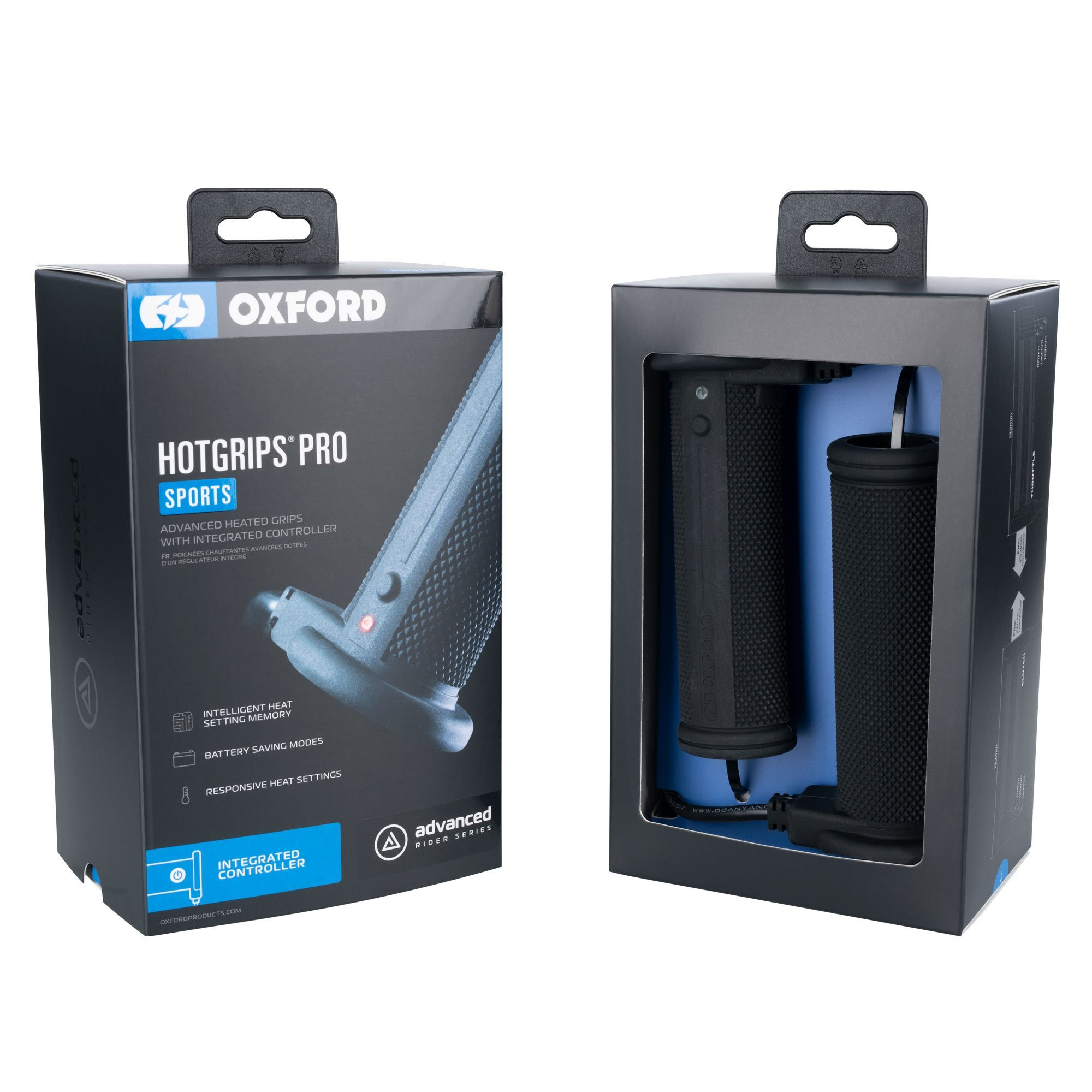 OXFORD HotGrips Poignées Chauffantes Pro Sports (125mm) - vue 2