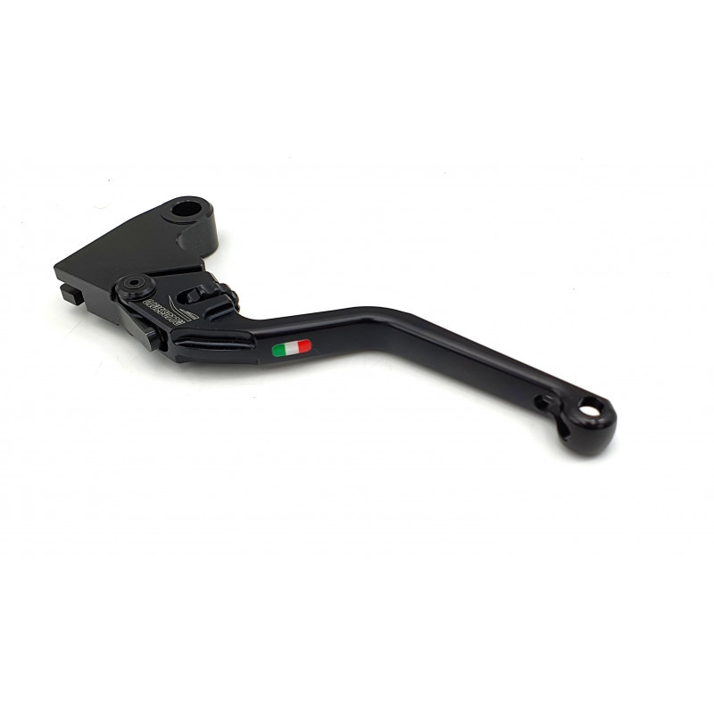 Levier d'embrayage ACCOSSATO aluminium noir usiné CNC BMW - vue 2