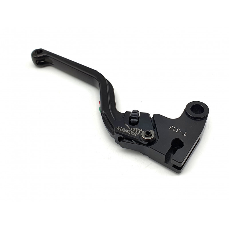 Levier d'Embrayage Accossato Aluminium Noir usiné CNC pour Ducati - vue 4