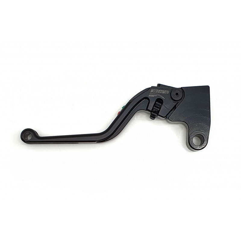 Levier d'embrayage ACCOSSATO Aprilia aluminium noir usiné CNC