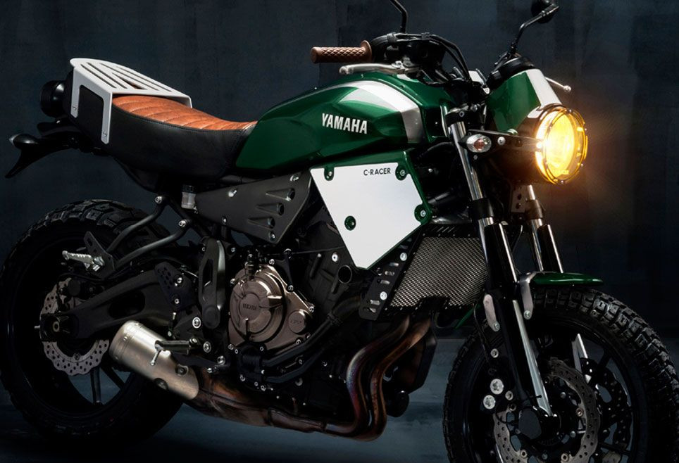 Garde-boue avant C-RACER Yamaha XSR 700 - vue 2