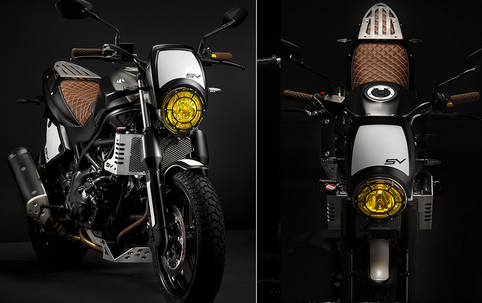 Garde-boue avant C-RACER Suzuki SV 650 - vue 2
