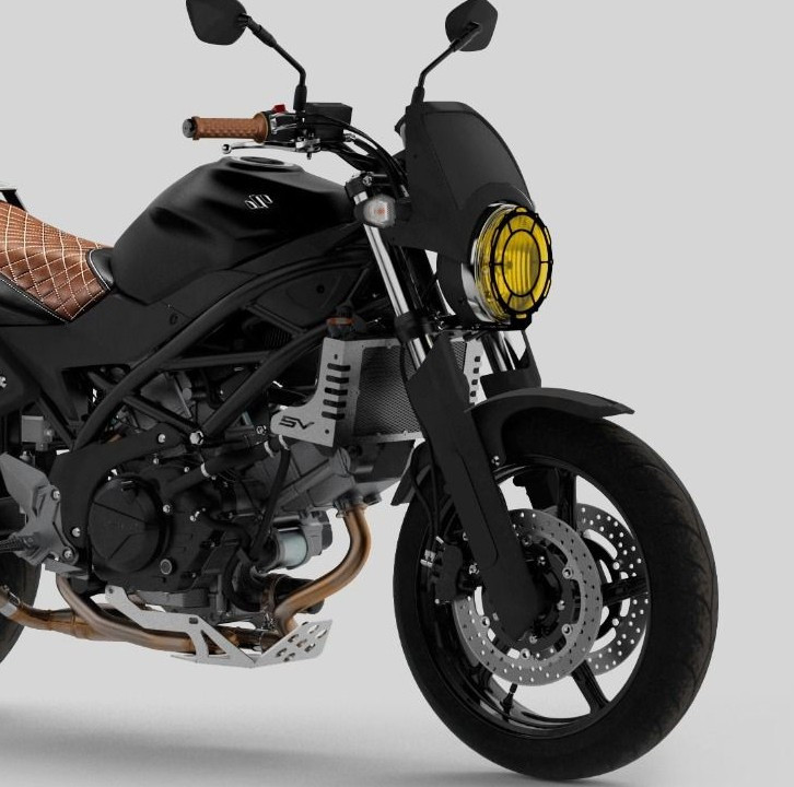 Protection de tubes de fourches C-RACER Suzuki SV 650 - vue 2