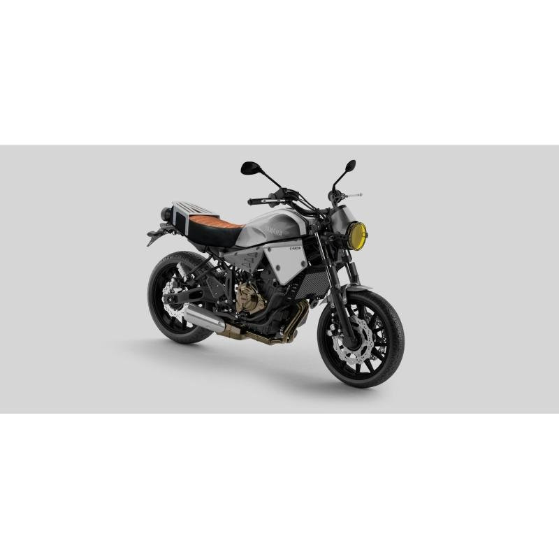 Plaques avant de numéros C-RACER Yamaha XSR 700 - vue 2