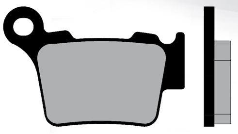 Plaquette de frein BRENTA Off Road - vue 2