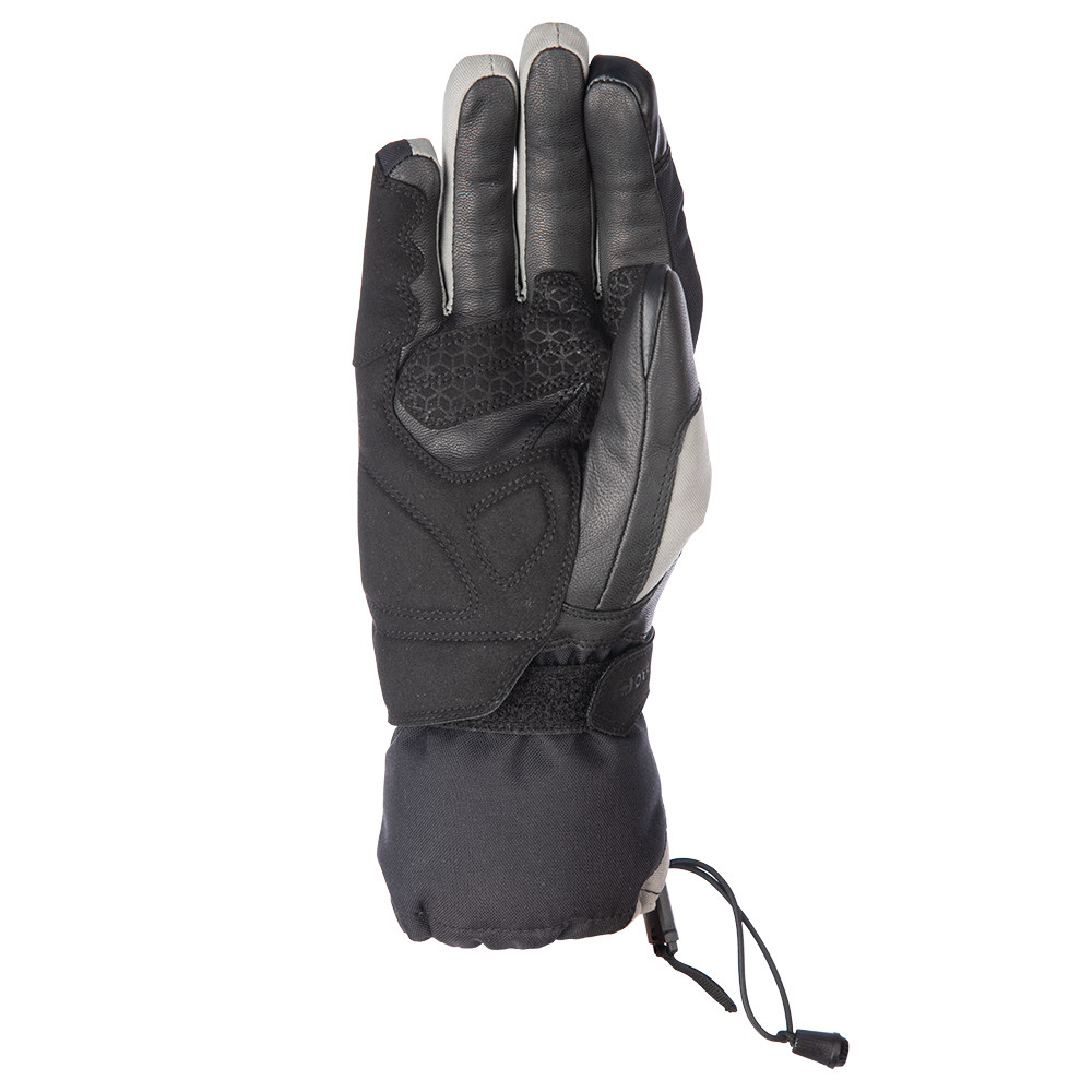 Gants de route OXFORD Montreal 4.0 MS Dry2Dry Noir/Gris/Fluo L Homme - vue 2
