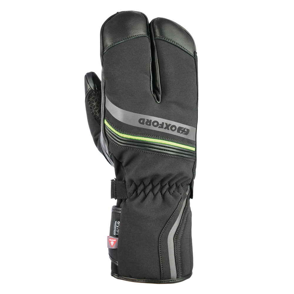 Oxford Polar 1.0 MS Gants de route Noir/Fluo M Homme