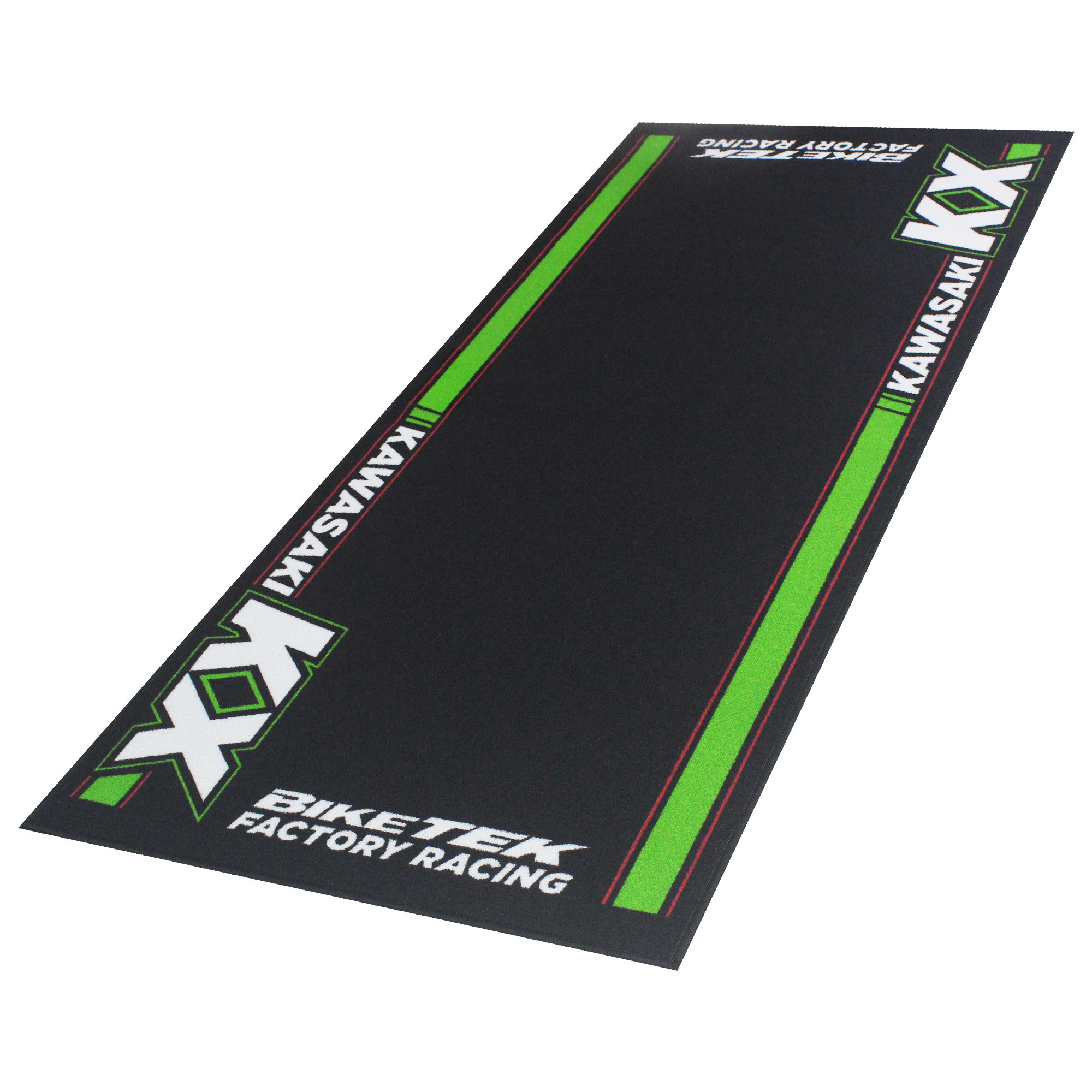 Tapis environnemental moto Kawasaki KX 190x80 cm Biketek