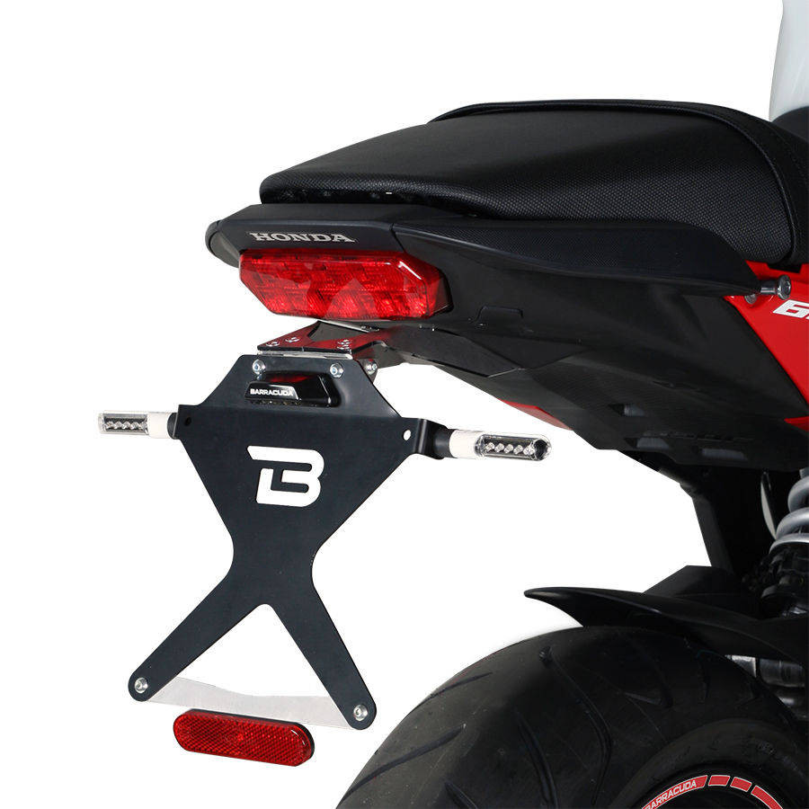 Support de plaque honda CB 650F inclinable Barracuda - vue 2