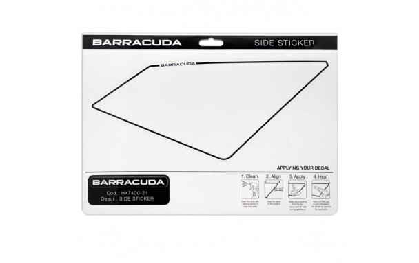 Kit support numéro Barracuda Honda Forza 750 (2021) - vue 4