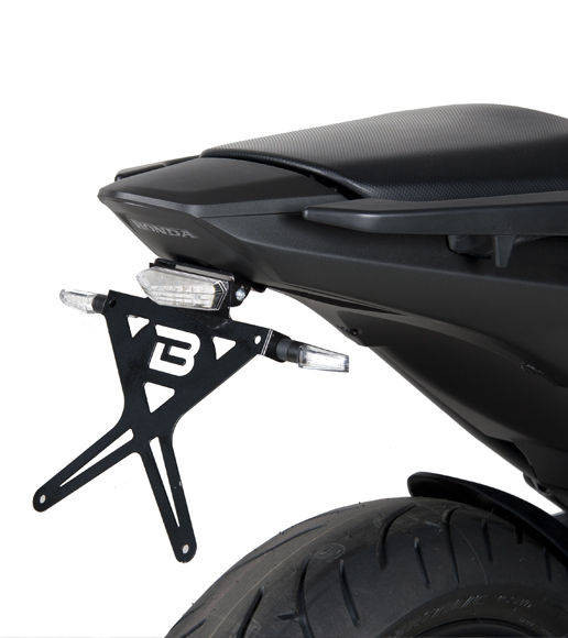 Support de plaque honda integra 2012 Barracuda - vue 2