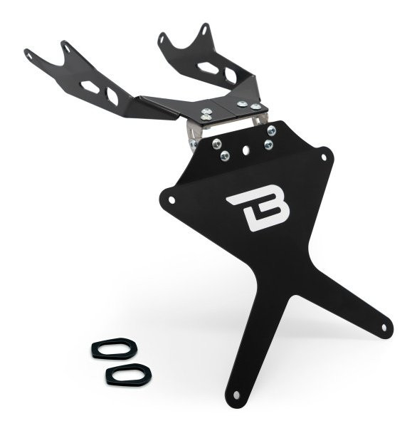 Support de plaque BARRACUDA Honda CB650R 2021 pour clignotants origine - vue 2
