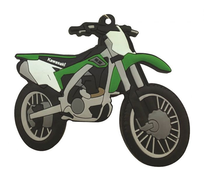 Porte-clé Kawasaki KX450F PVC souple BIKEIT - vue 2