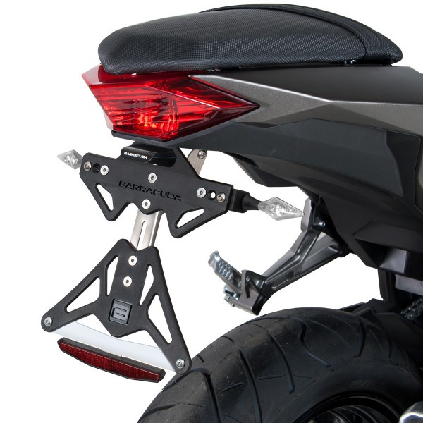 Support de plaque Barracuda Kawasaki Z300 (2015-2017) - vue 2