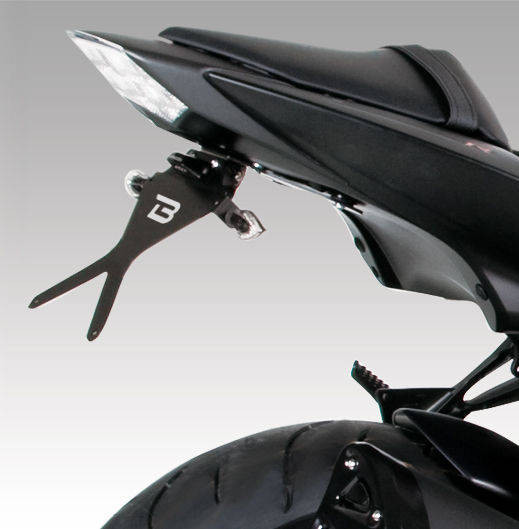 Support de plaque Barracuda Kawasaki Z750 07-14