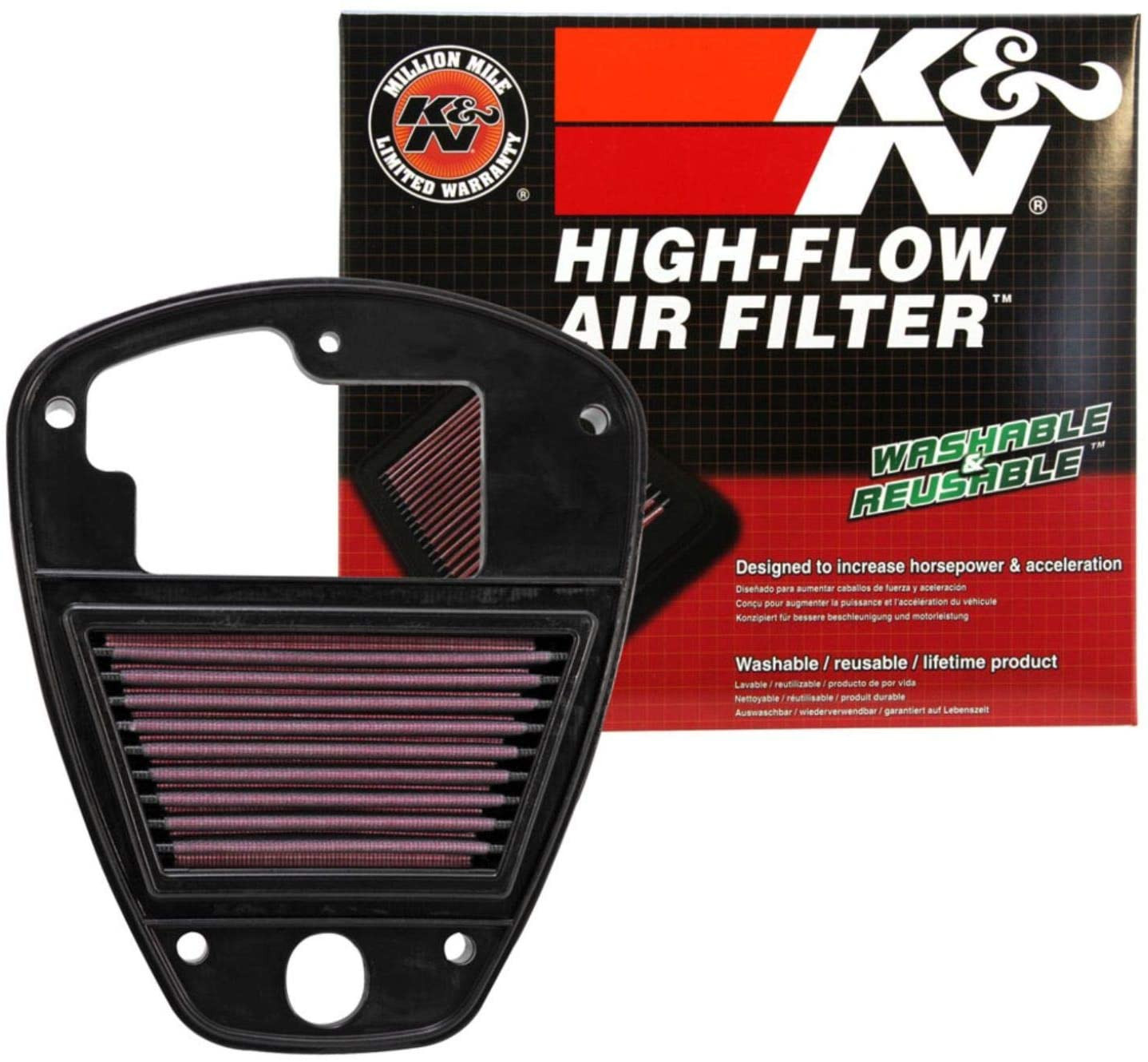 Filtre à air K&N Kawasaki VN 900 Vulcan 06-10 - vue 2