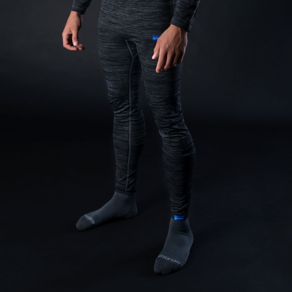 OXFORD Advanced Sous-vêtement thermique Base MS Pantalon Charcoal Marl SM - vue 2