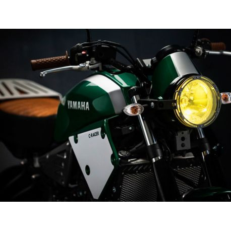 Grille de phare et 3 écrans C-RACER YAMAHA XSR 700 - vue 2