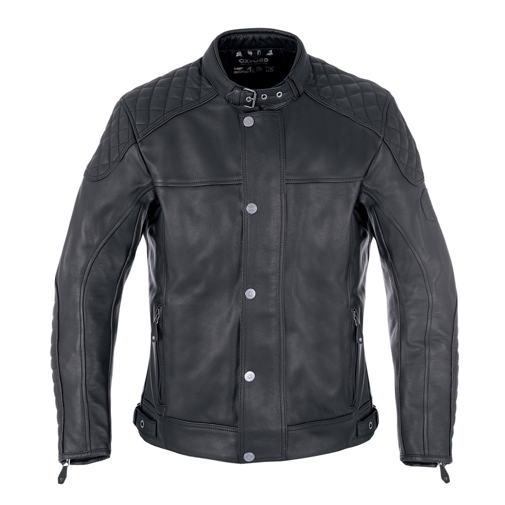 Veste Cuir Hampton MS Noir OXFORD - vue 3