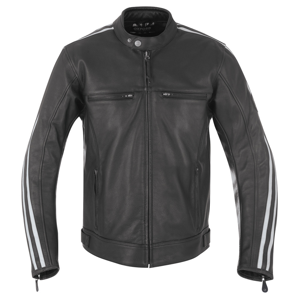 Veste Moto Cuir Bladon MS Oxford Noir Homme 2XL - vue 2