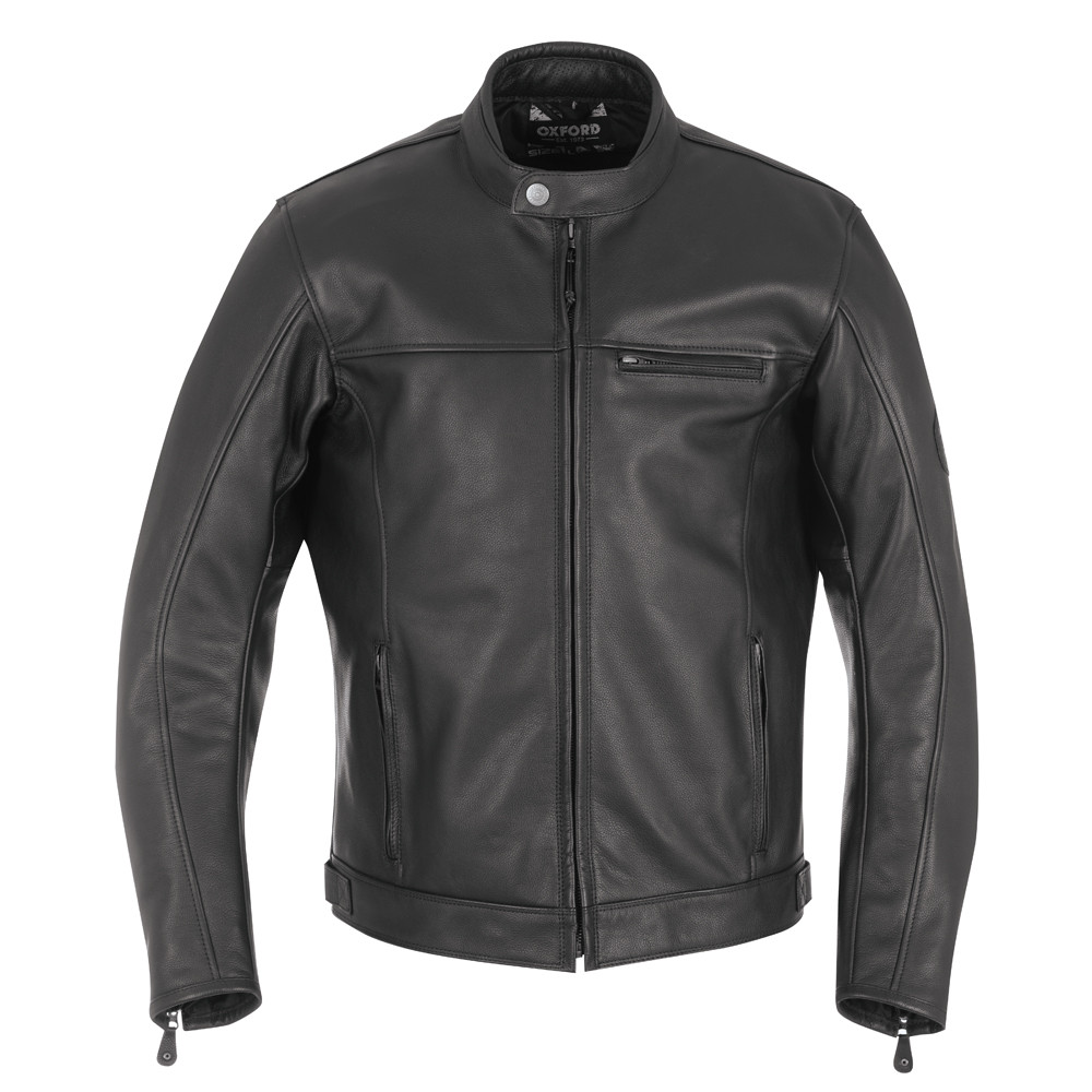 Veste en cuir Walton MS noir OXFORD taille 2XL homme - vue 3