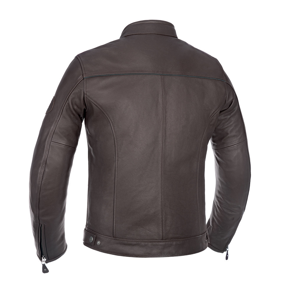 Veste en cuir Walton MS marron OXFORD - vue 2