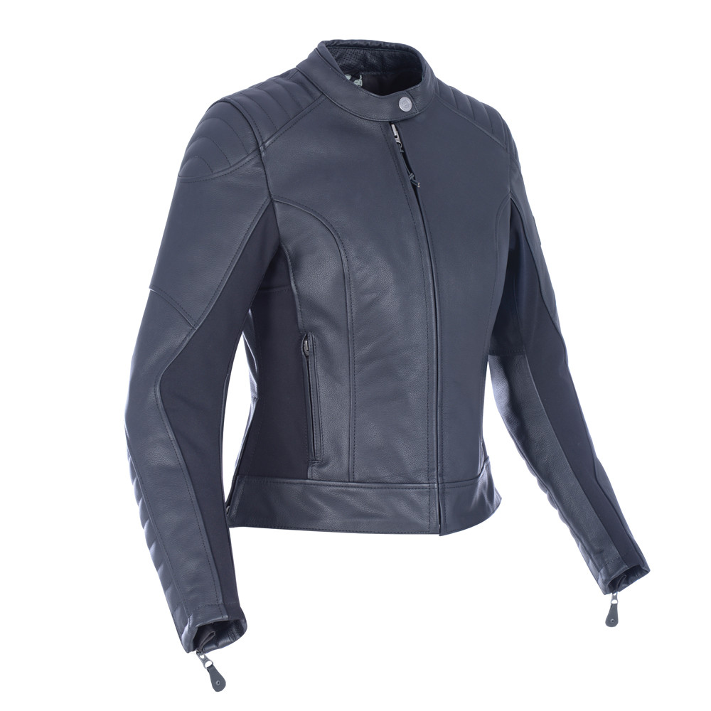 OXFORD Beckley WS Veste Cuir Noir Femme