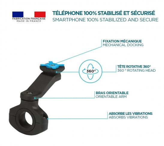 Housse support smartphone résistante aux intempéries U.fix Mobilis - vue 4