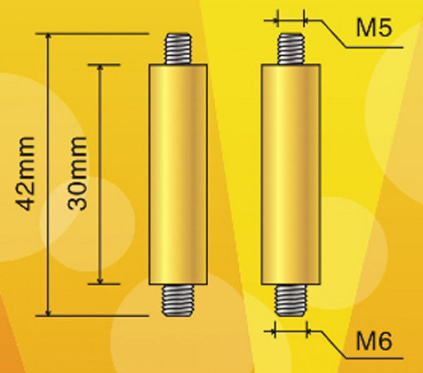 Adaptateur de pôle MOTOBATT pour batterie - vue 3