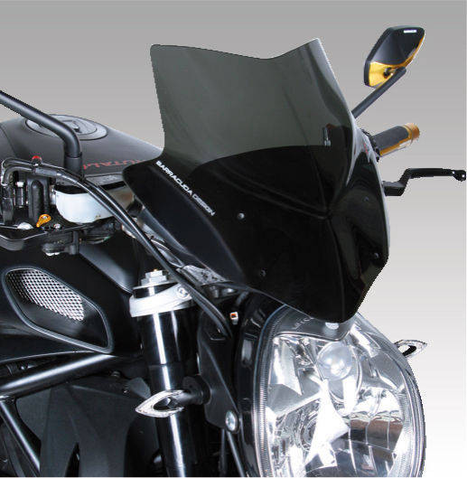 Saute-vent Aerosport MV Agusta Brutale 2011 Barracuda - vue 2