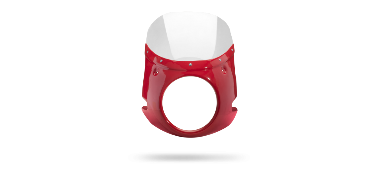 Tête de fourche Masque C-Racer Royal Enfield Continental GT650 - vue 2