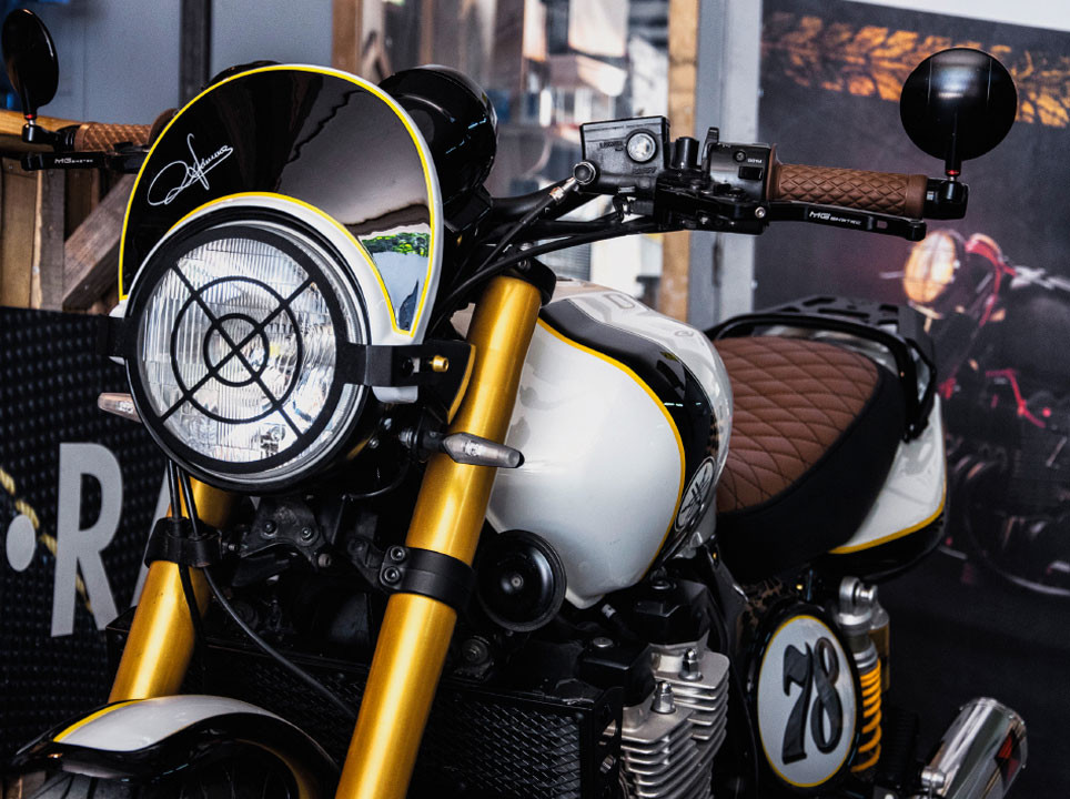 Saut de vent C-RACER Yamaha XJR 1300 02-05 - vue 2