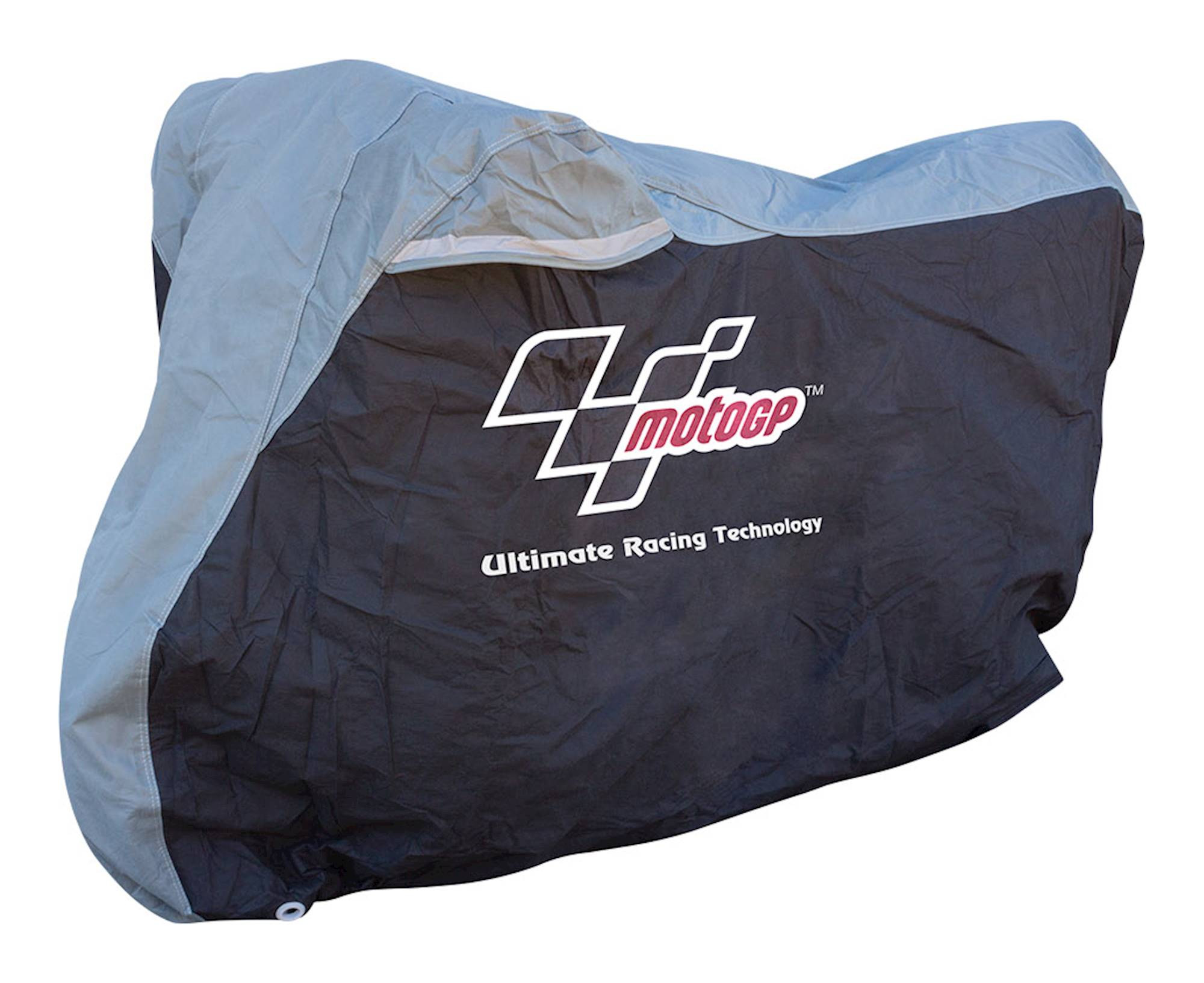 Housse moto poussière noire et gris medium Motogp