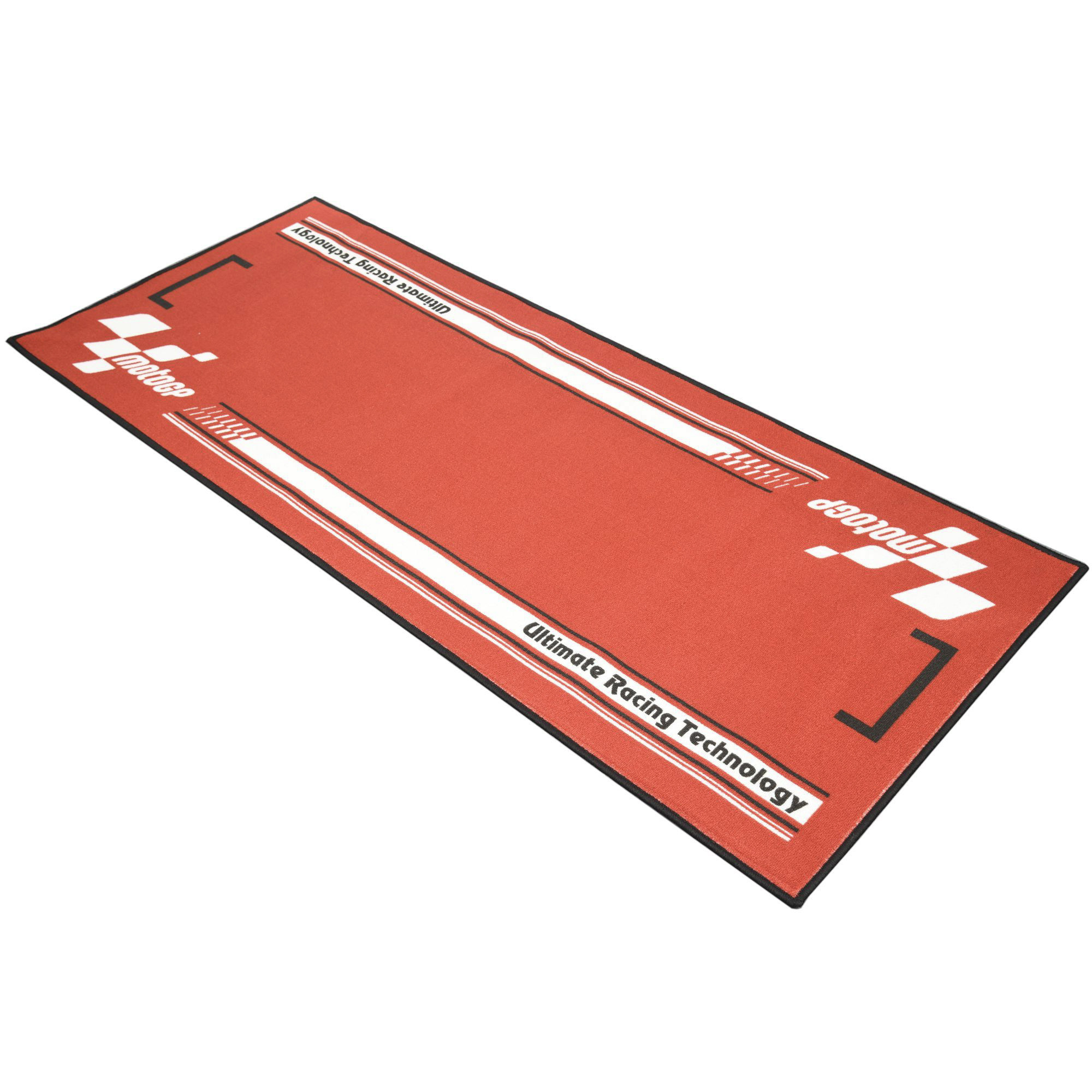 Tapis environnemental atelier Moto GP série 4 rouge/blanc 190x80 cm - vue 3