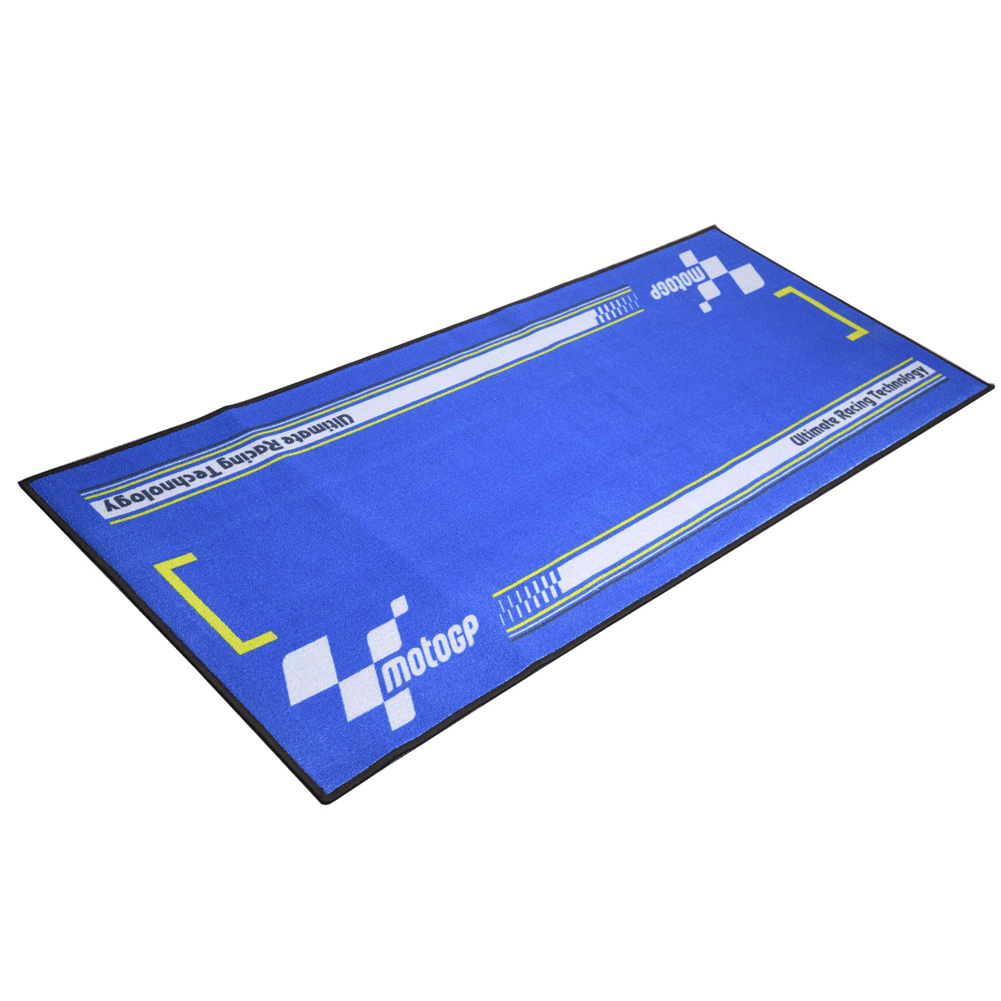 Tapis environnemental moto series 4 moto GP bleu/blanc 190x80 cm - vue 2