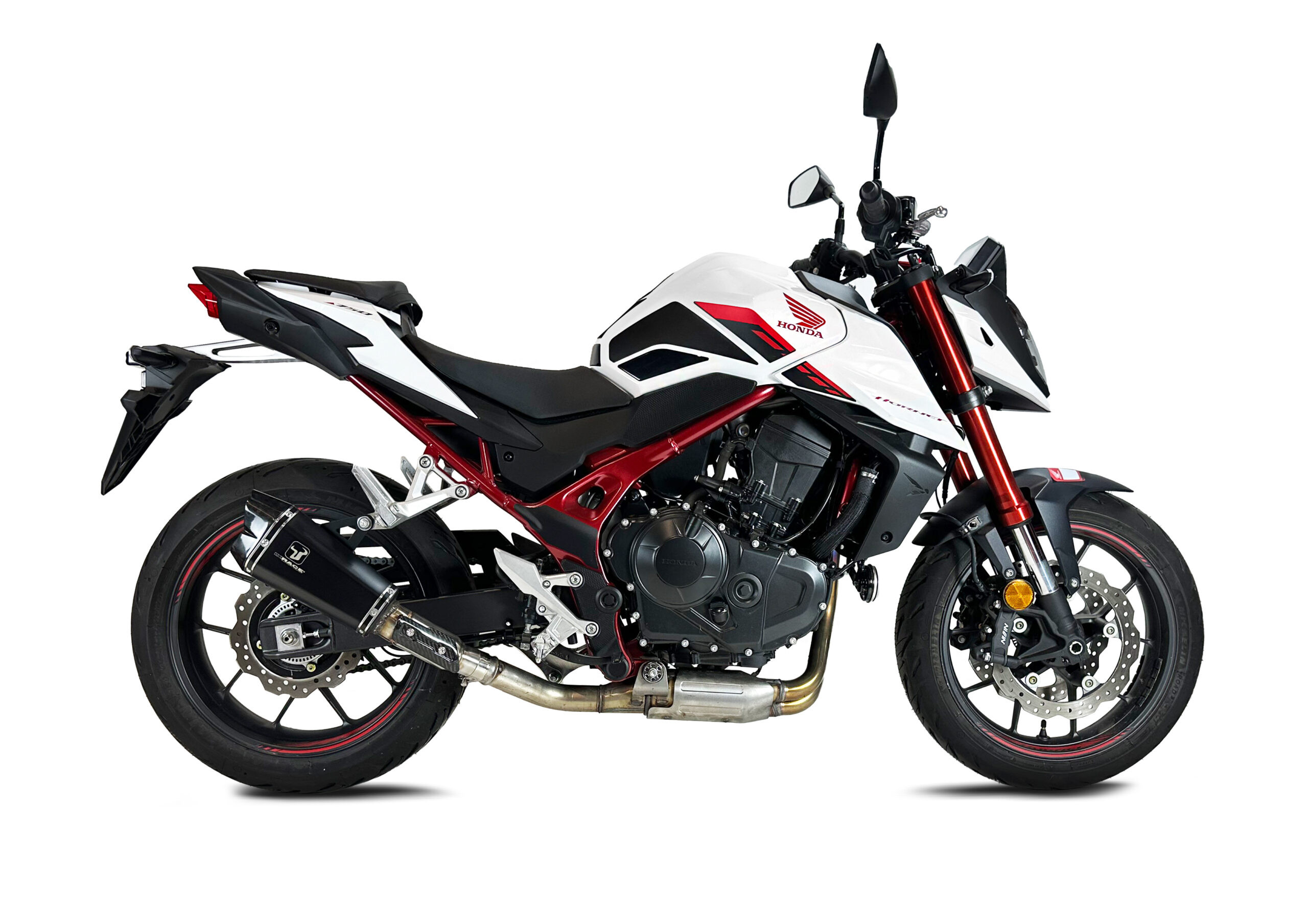 Silencieux échappement homologué Ixrace M8 Black Honda Hornet 750 2025 - vue 2