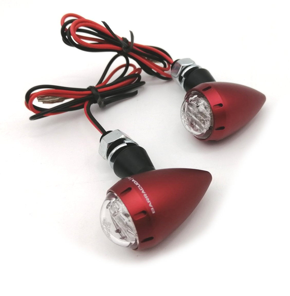 Clignotant S-LED B-LUX ROUGE (paire) BARRACUDA