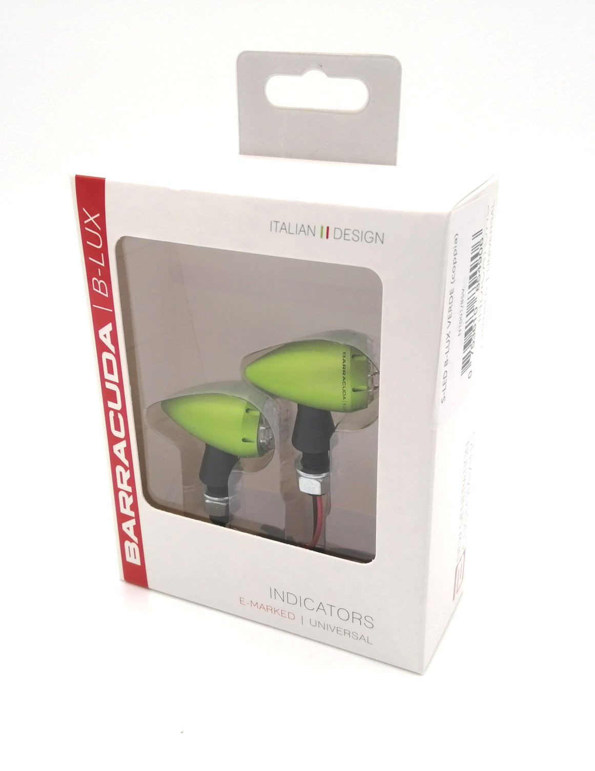Clignotant S-LED B-LUX vert paire BARRACUDA - vue 2