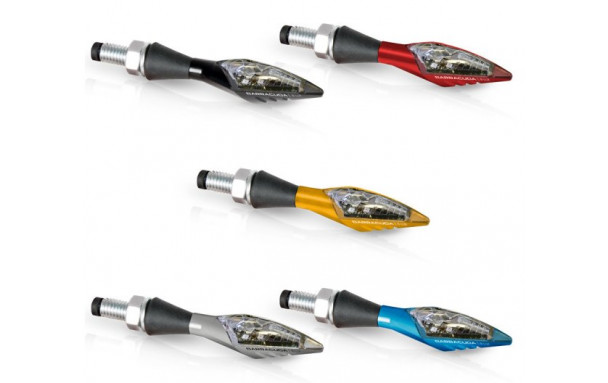 Clignotant X-LED B-LUX Argent paire Barracuda - vue 4