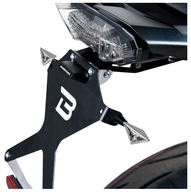 Clignotants Z-LED B-LUX Argent Barracuda (paire) - vue 3
