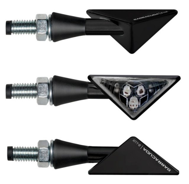 Clignotant Z-LED B-LUX NOIR (paire) BARRACUDA - vue 2