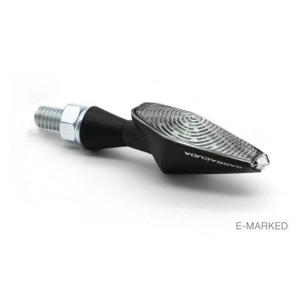 Clignotants Barracuda Miniviper LED noirs - vue 2