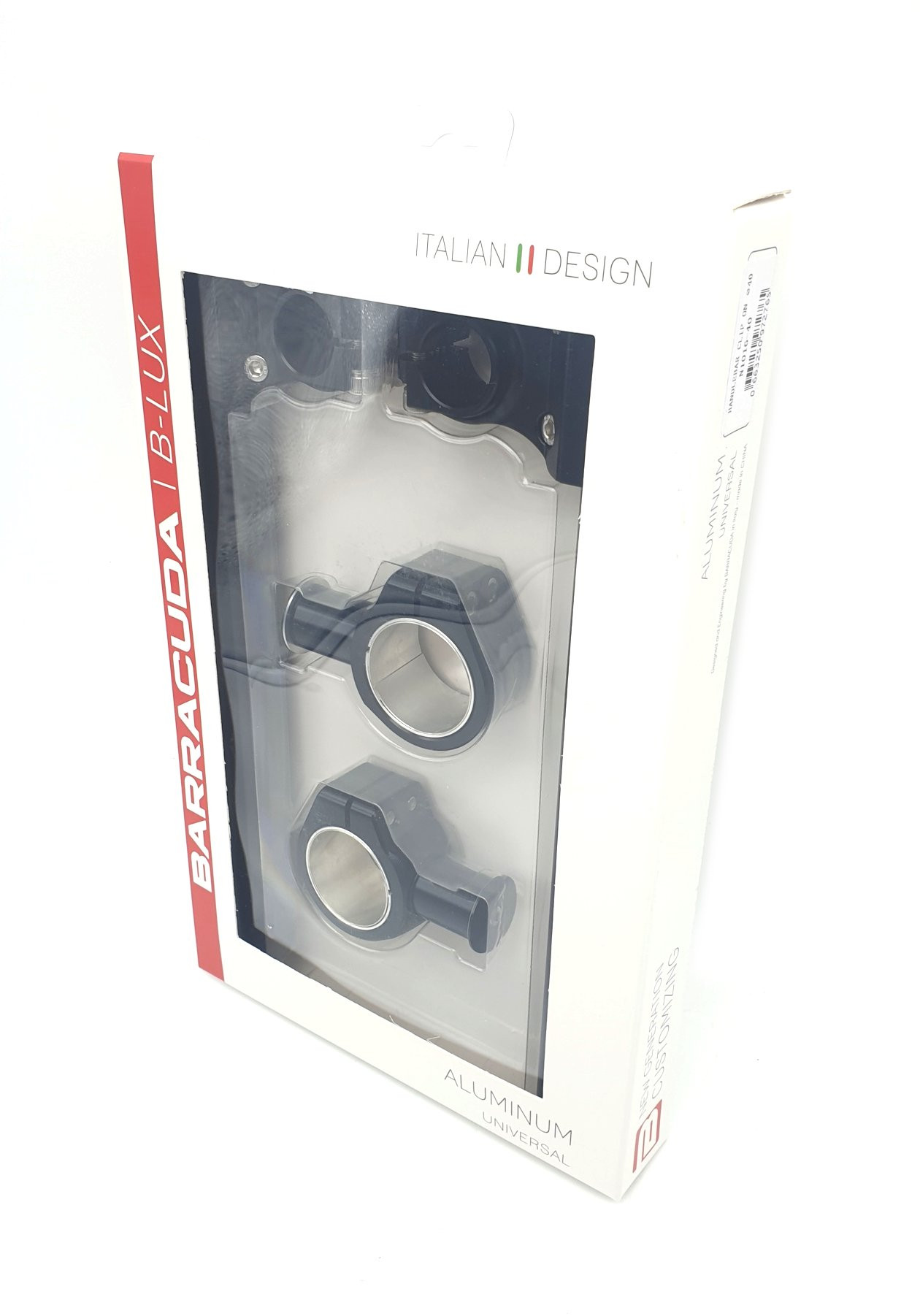 Guidons bracelets Clip-On 50-51-52 mm Barracuda aluminium ergal - vue 3