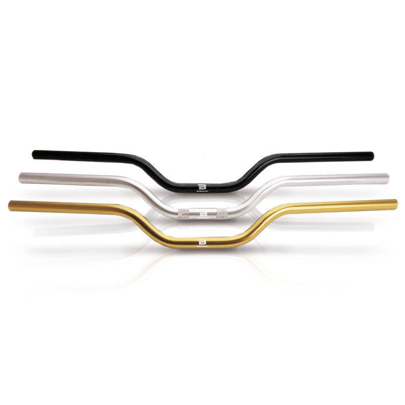 Guidon Racing 22 mm Noir Barracuda - vue 2