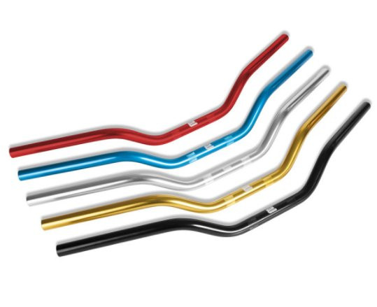 Guidon racing 22 mm rouge Barracuda - vue 2