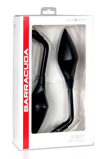 Rétroviseur Street noir paire Barracuda - vue 2