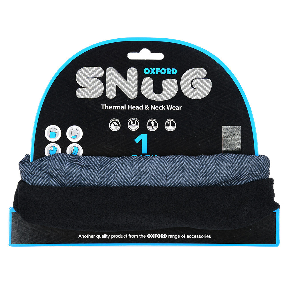 Gants Snug Cache Nez Herringbone OXFORD - vue 2