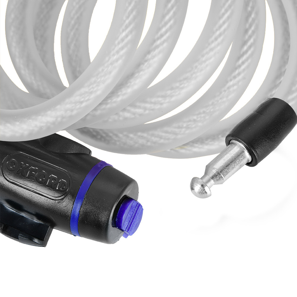 Antivol câble OXFORD 1,8m x 12mm - vue 2