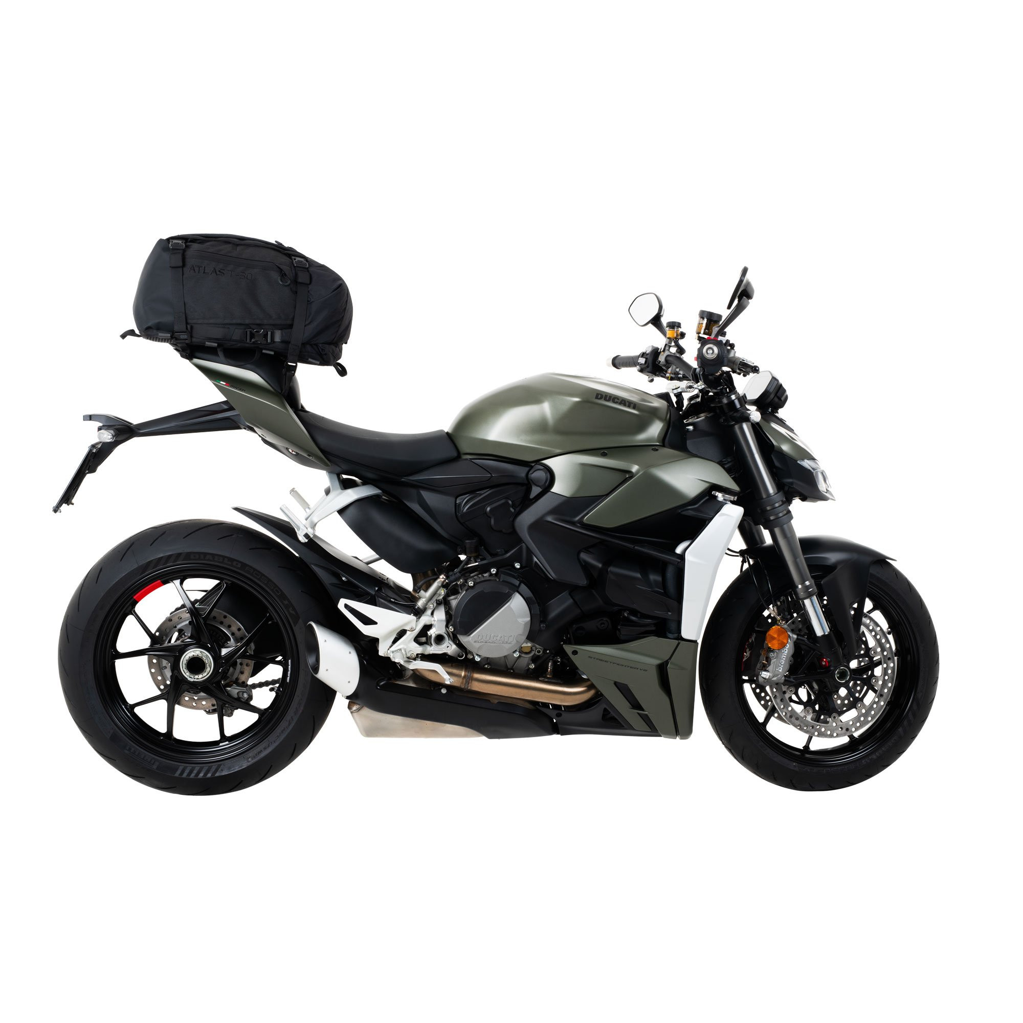 Sac de moto Atlas T-30 Advanced Tourpack noir Oxford - vue 4